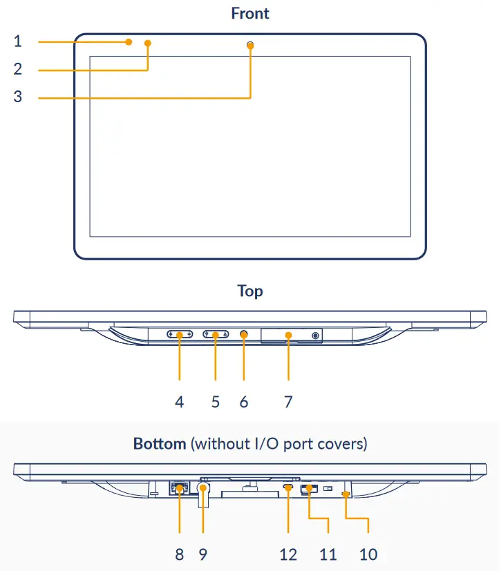 Newland NQuire 1500 Micro Kiosk - front