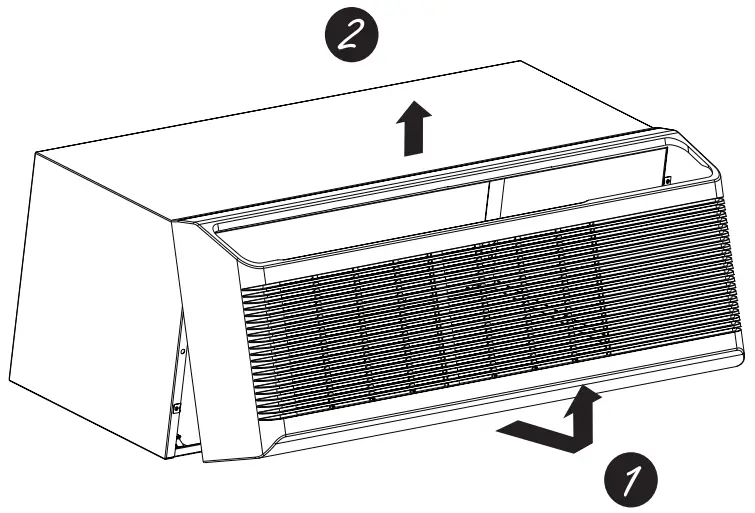 GE APPLIANCES RAKCDC CDC and External Fan Kit - room cabinet