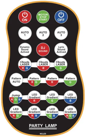 Vangoa YSH402 Laser Lights for Party - icon 1