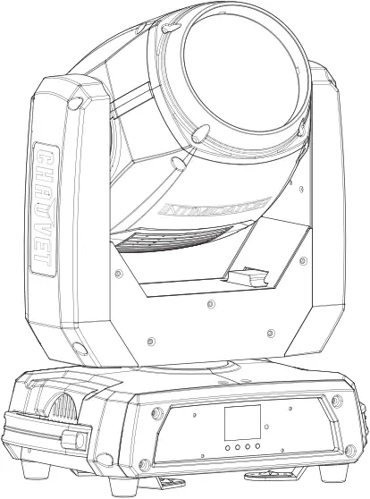 CHAUVET DJ Intimidator Beam 360X Moving Head