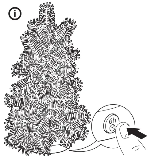 IKEA STRÅLA LED Table Decoration Christmas Artificial Tree - Figure3