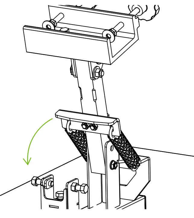 Riley Hopkins RH-150-1x1 150 1 Color 1 Station Screen Printing Press - DURING