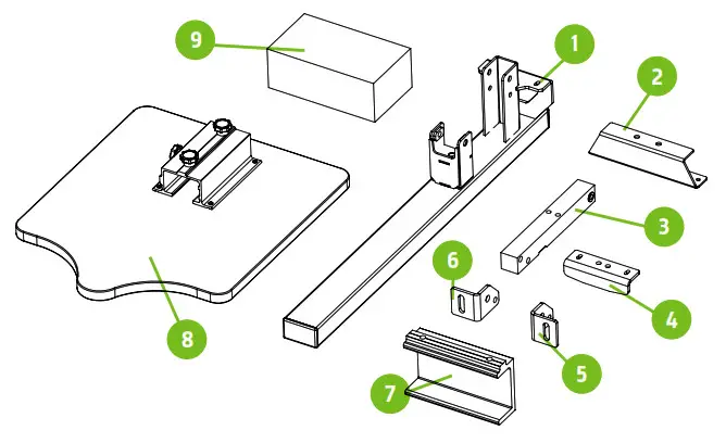 Riley Hopkins RH-150-1x1 150 1 Color 1 Station Screen Printing Press - PRESS