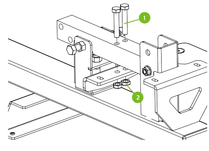 Riley Hopkins RH-150-1x1 150 1 Color 1 Station Screen Printing Press - color