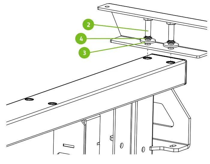 Riley Hopkins RH-150-1x1 150 1 Color 1 Station Screen Printing Press - hardware