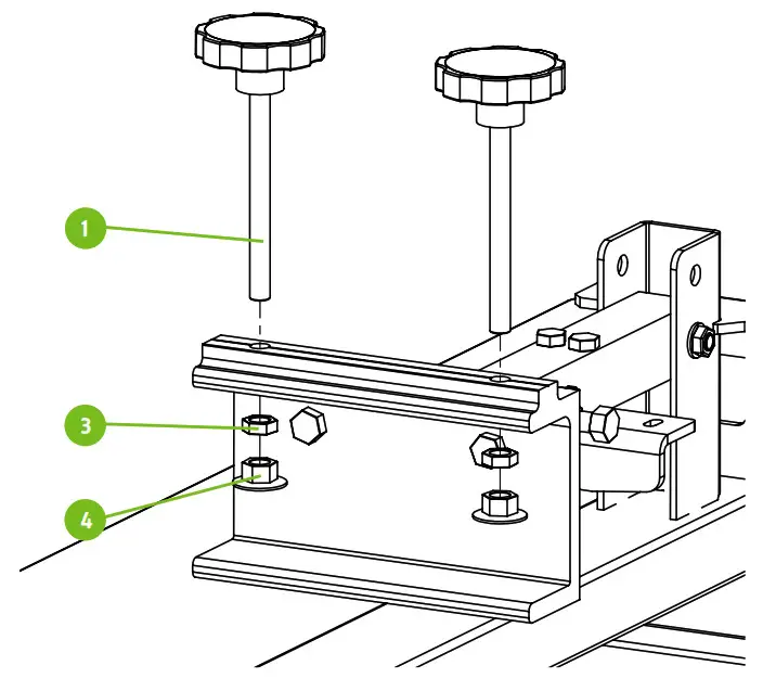 Riley Hopkins RH-150-1x1 150 1 Color 1 Station Screen Printing Press - protrude