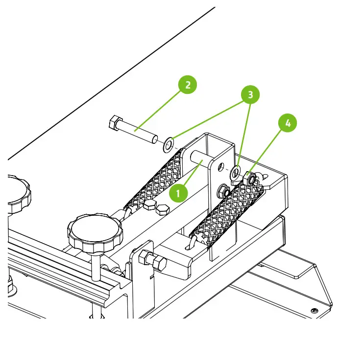 Riley Hopkins RH-150-1x1 150 1 Color 1 Station Screen Printing Press - snug