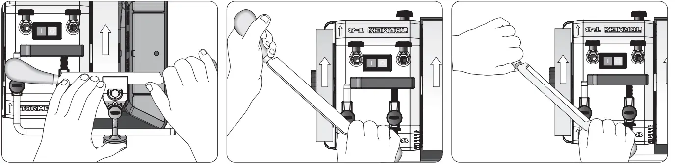 TORMEK KJ-140 Wide Centering Knife - splitting