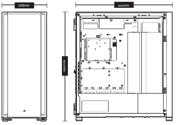 CORSAIR-7000D-AIRFLOW-Full-Tower-PC-Case-fig 1