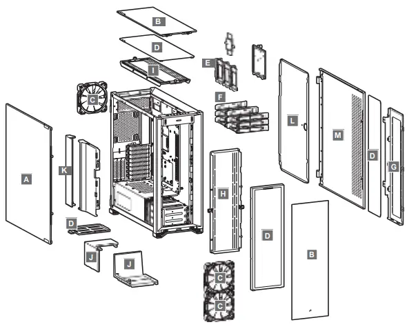 CORSAIR-7000D-AIRFLOW-Full-Tower-PC-Case-fig 3