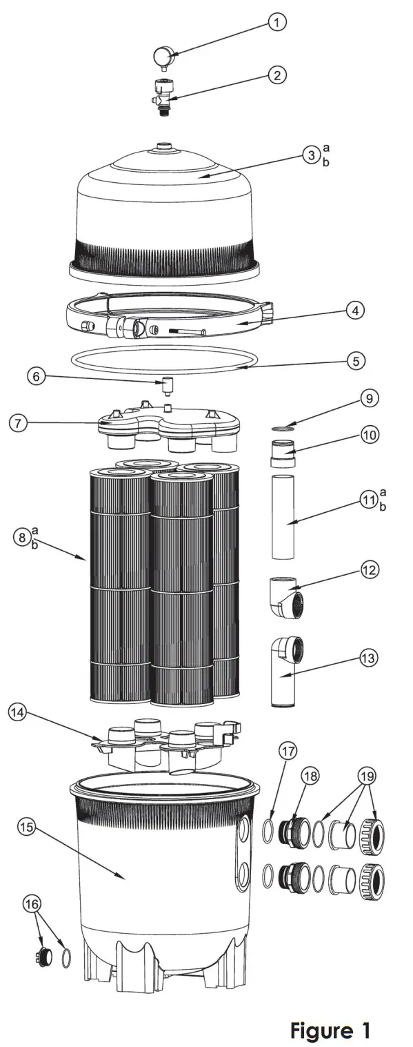 DURATECH DFC-039, DFC-049 FLOW Cartridge Filter - PACKAGING CONTENTS