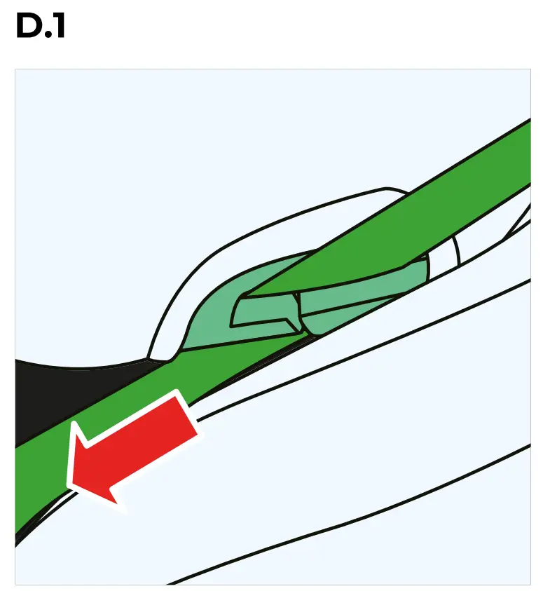 Installation in the car