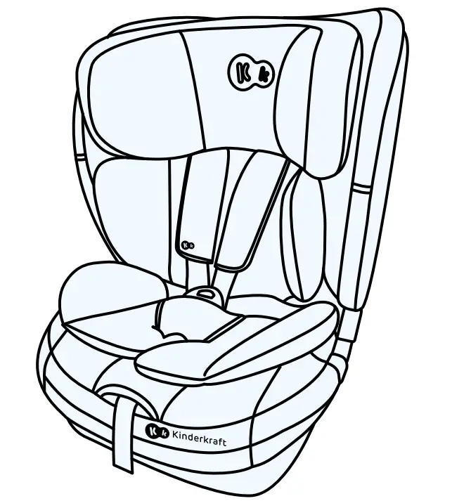 Kinderkraft ONETO3 i-Size Car Seat