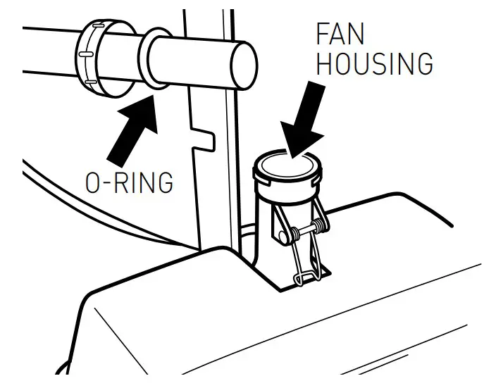 HOOVER CH50300 Commercial Prime Lite Upright Vacuum - ASSEMBLY 12