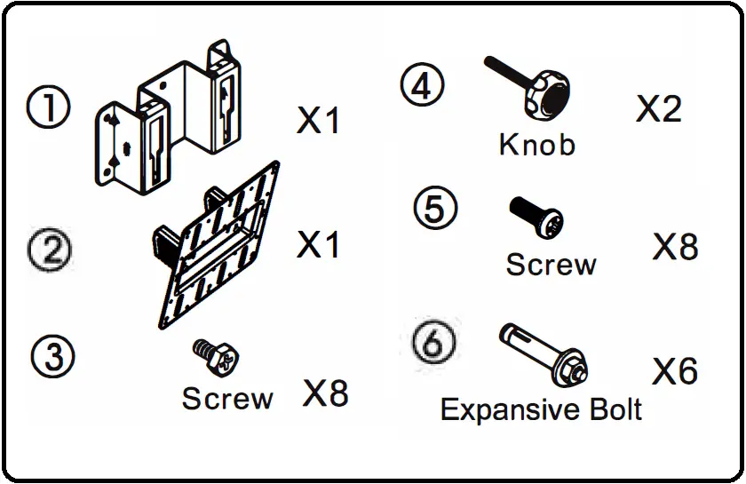 Newstar-FPMA-W120-Flat-Screen-Wall-Mount-fig-1