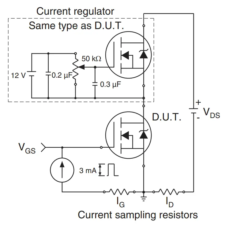 Gate Charge Test Circuit