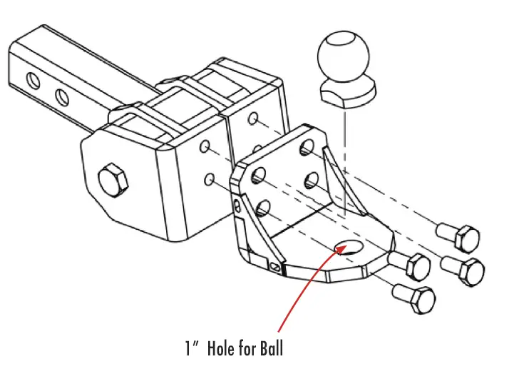GEN-Y-3HITCH-1981869-MEGA-Duty-Adjustable-9-Inch-Drop-Hitch-FIG-1
