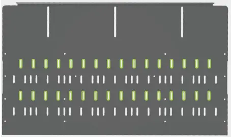 JAR SYSTEMS MC-7036-MX Elevate Max USB-C Charging Cart - 30 DEVICE PATTERN