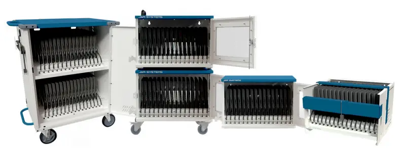 JAR SYSTEMS MC-7036-MX Elevate Max USB-C Charging Cart - USB-C Charging