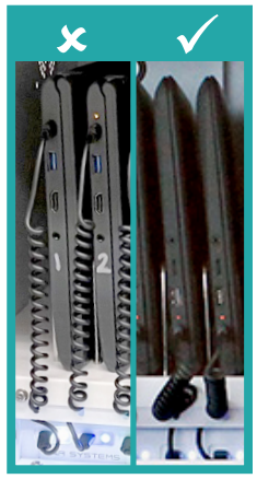 JAR SYSTEMS MC-7036-MX Elevate Max USB-C Charging Cart - with the greatest