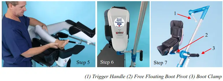 SchureMed 800 0342 KIDS Pediatric E Z Lift Stirrups - fig 1