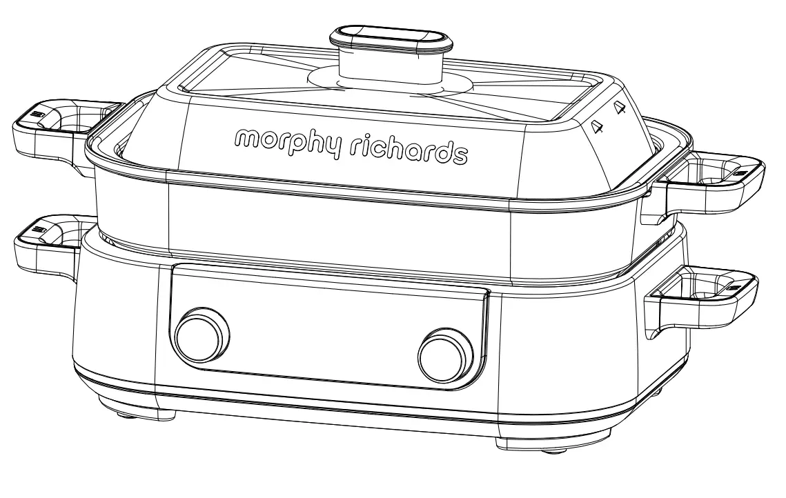 morphy richards MRMP3GN Digital Multifunction Cooking Pot