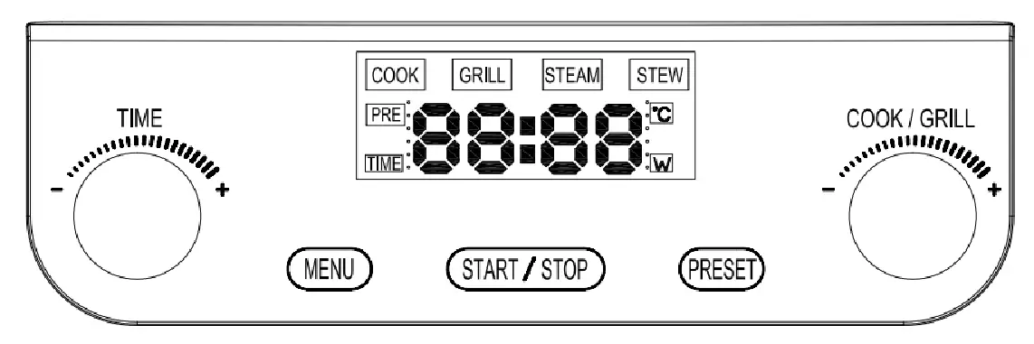 Digital Control Panel Explanations