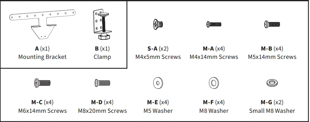 V I V O MOUNT-PS02V Power Strip-Surge Protector VESA Mount-FIG2