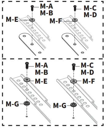 V I V O MOUNT-PS02V Power Strip-Surge Protector VESA Mount-FIG6