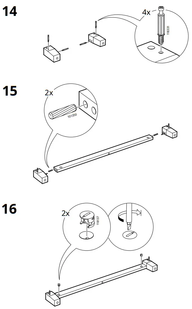 IKEA STALL Shoe Cabinet with 3 Compartments - FIG 10