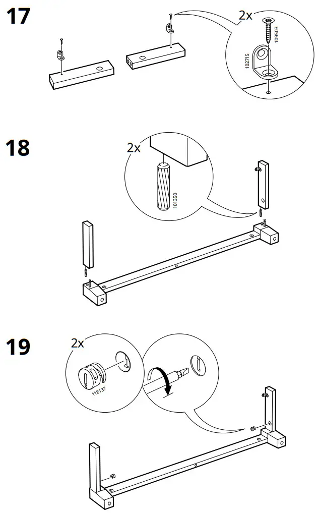 IKEA STALL Shoe Cabinet with 3 Compartments - FIG 11