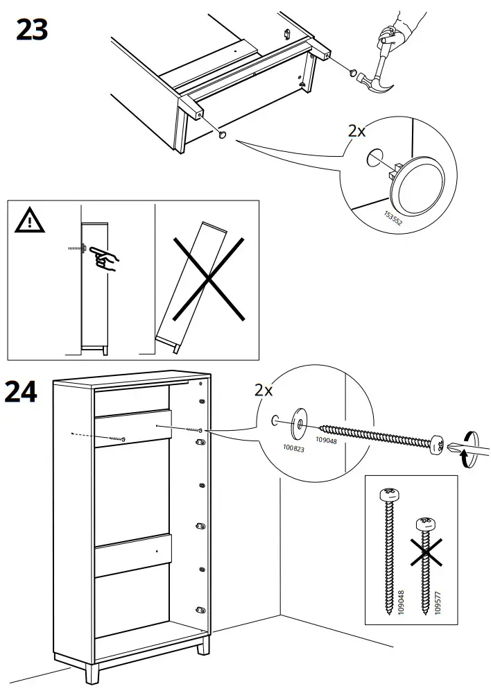 IKEA STALL Shoe Cabinet with 3 Compartments - FIG 14