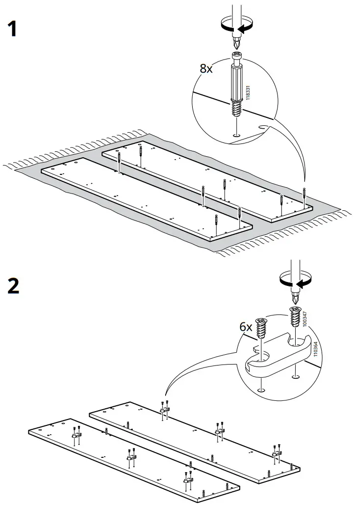IKEA STALL Shoe Cabinet with 3 Compartments - FIG 3