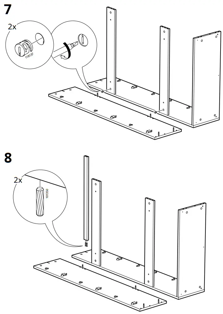 IKEA STALL Shoe Cabinet with 3 Compartments - FIG 6