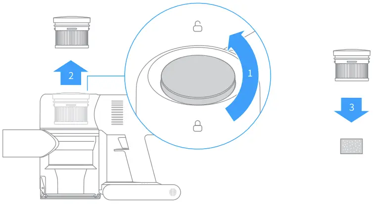 Cleaning the HEPA Filter Assembly