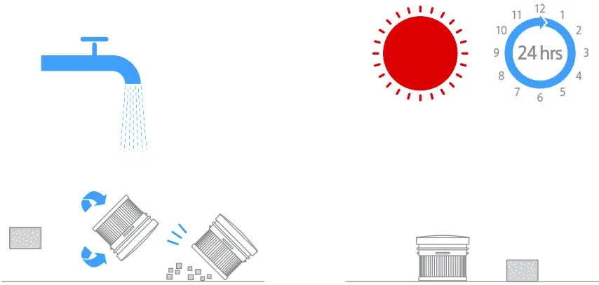 Cleaning the HEPA Filter Assembly