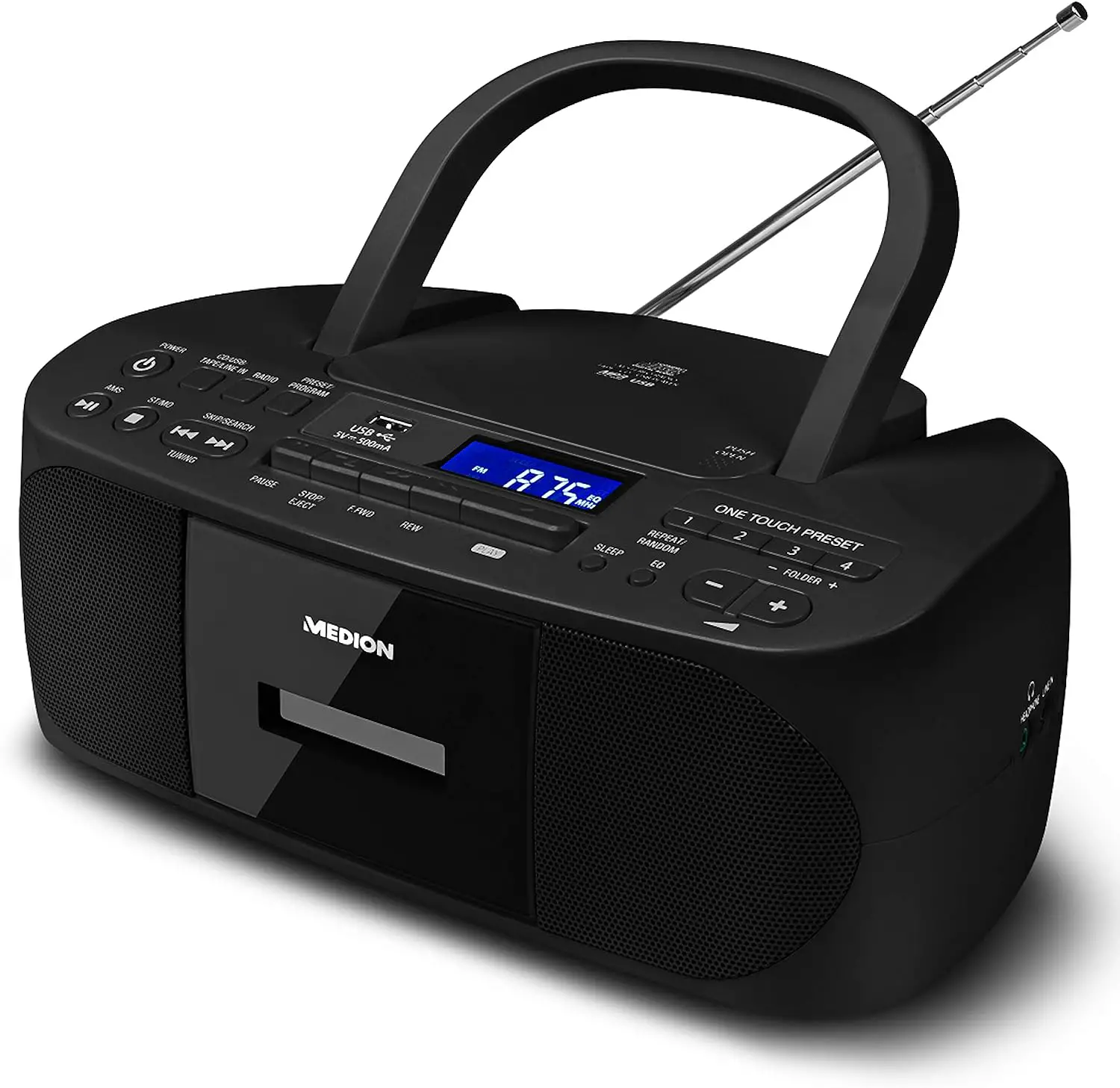 MEDION-E64070-Cassette-Stereo-Radio-Player-Product