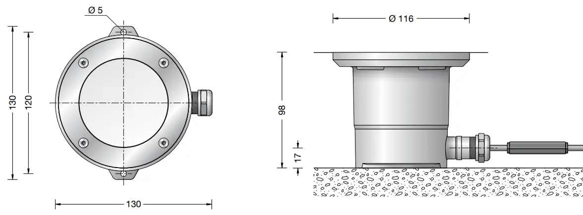 BEGA-77028-In-Ground-Luminaire-FIG-1