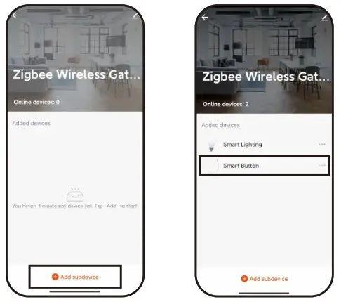 Moes zigbee Smart Button - Reset Pairing 2