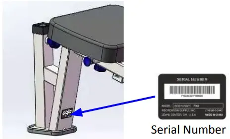 BODYCRAFT F704 F I D Dumbbell Bench - fig 1