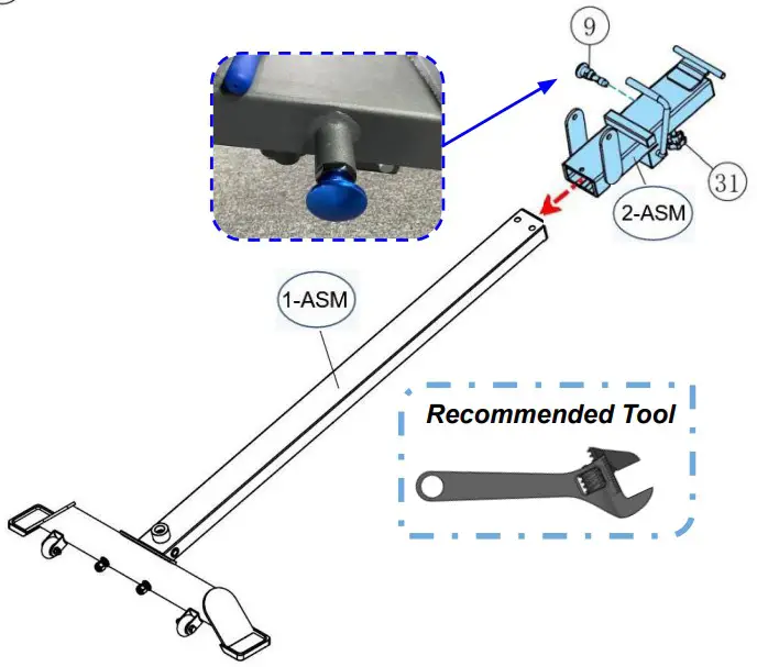 BODYCRAFT F704 F I D Dumbbell Bench - fig 14