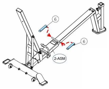 BODYCRAFT F704 F I D Dumbbell Bench - fig 19