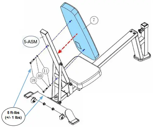 BODYCRAFT F704 F I D Dumbbell Bench - fig 21