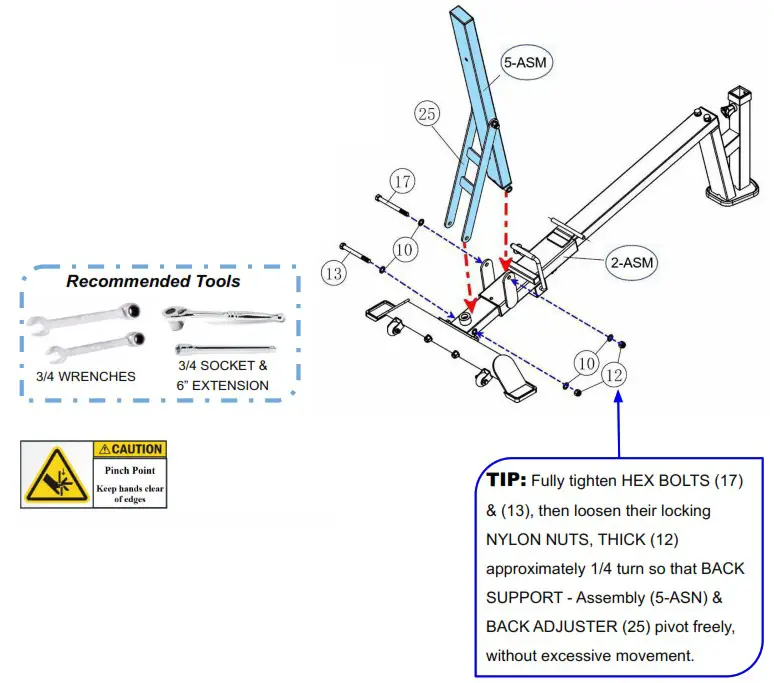 BODYCRAFT F704 F I D Dumbbell Bench - fig 26