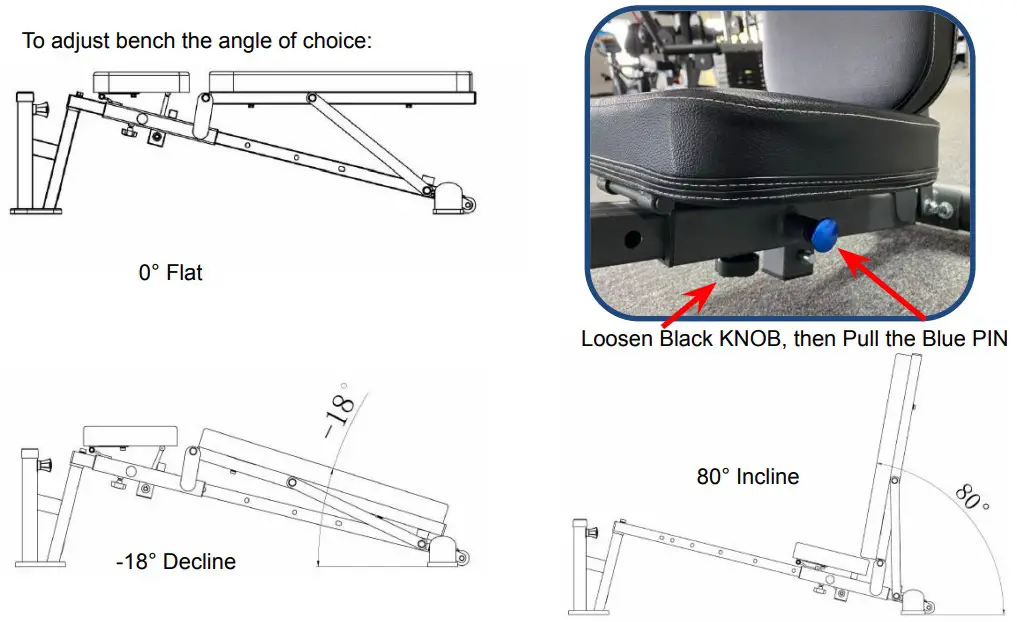 BODYCRAFT F704 F I D Dumbbell Bench - fig 8