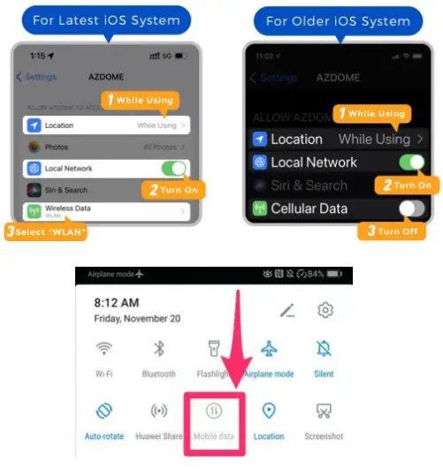 The app won't show the live video on your phone. It only shows a picture of the beach?
