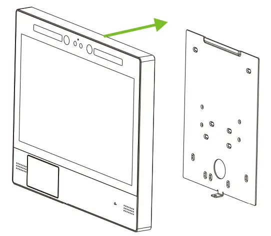 ZKTeco H13 Series 13 3 Inch Touch Screen Multipurpose - panel