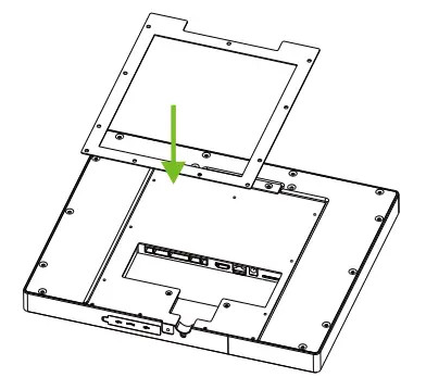 ZKTeco H13 Series 13 3 Inch Touch Screen Multipurpose - screw holes
