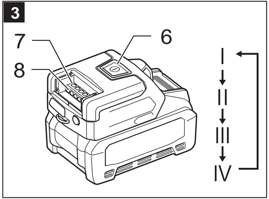 Indicating the remaining