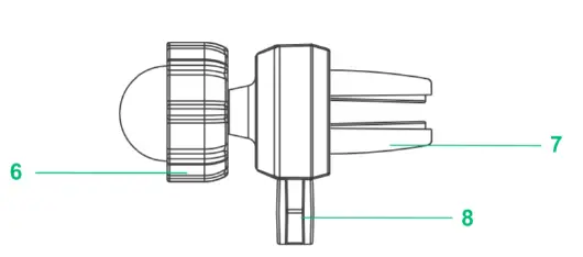 ZENDURE-Q7-Wireless-Charger-Car-Mount-FIG-2